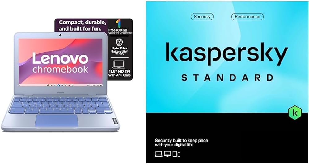 Lenovo Chromebook Intel Celeron N4500 (4GB RAM/64GB eMMC 5.1/11.6
